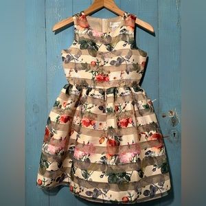 Beautiful size 12 Girls Floral Dress Easter Dress